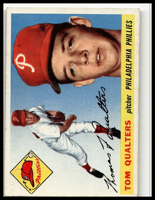 1955 Topps #33 Tom Qualters Excellent
