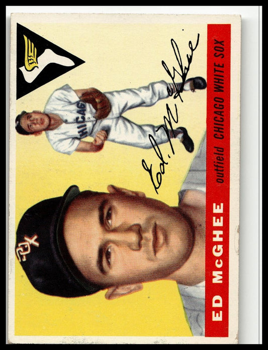 1955 Topps #32 Ed McGhee Excellent