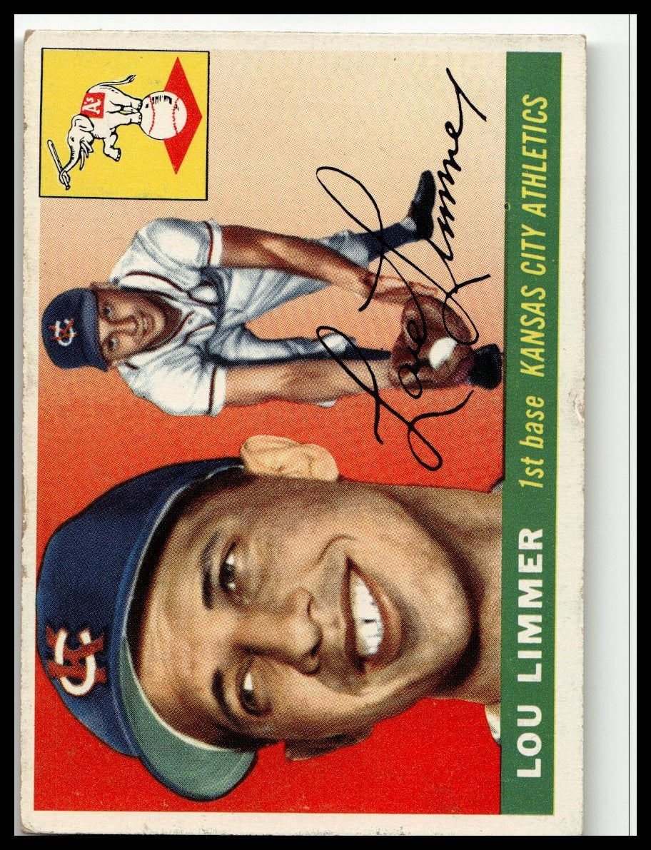 1955 Topps #54 Lou Limmer Excellent