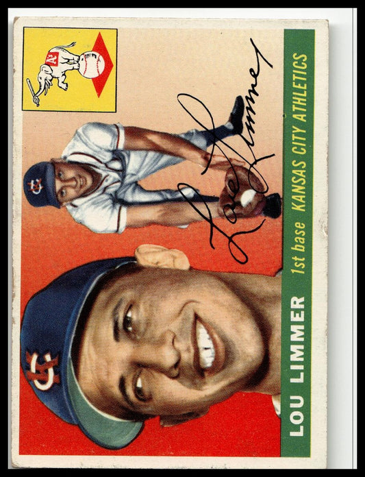 1955 Topps #54 Lou Limmer Excellent