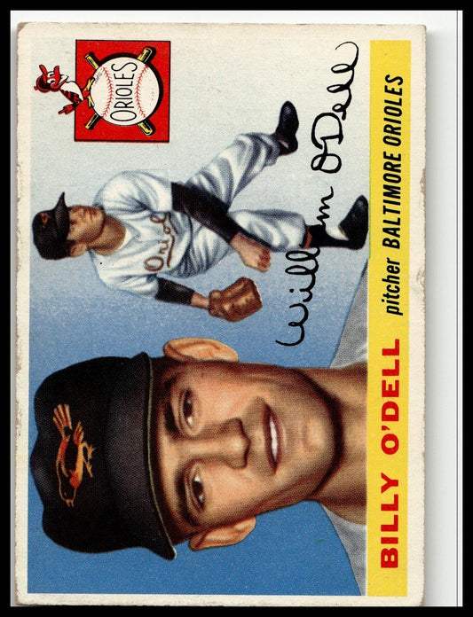 1955 Topps #57 Billy O'Dell Excellent