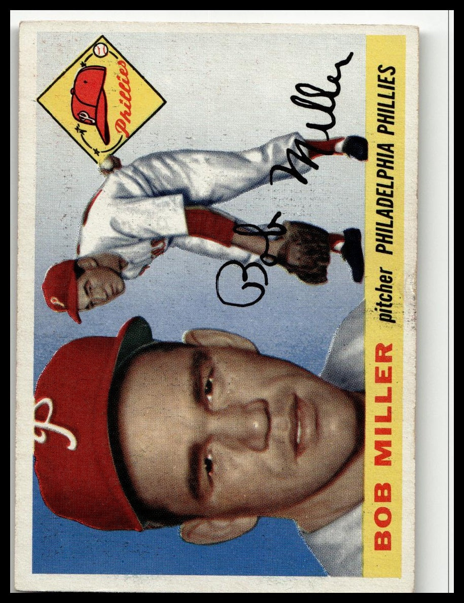 1955 Topps #157 Bob Miller Very Good
