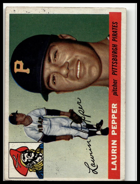 1955 Topps #147 Laurin Pepper Excellent HOF-10001403