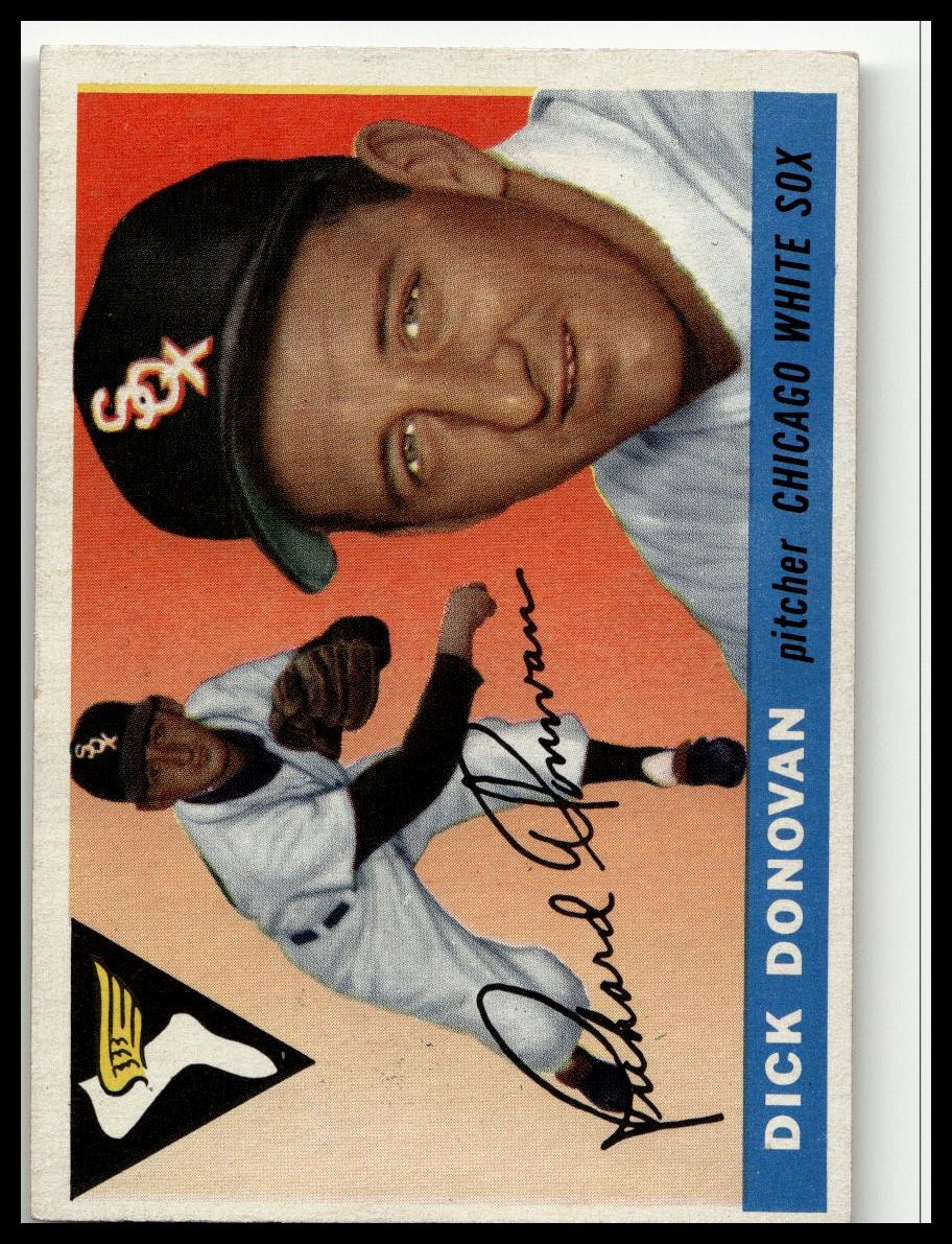 1955 Topps #146 Dick Donovan Excellent HOF-10001406