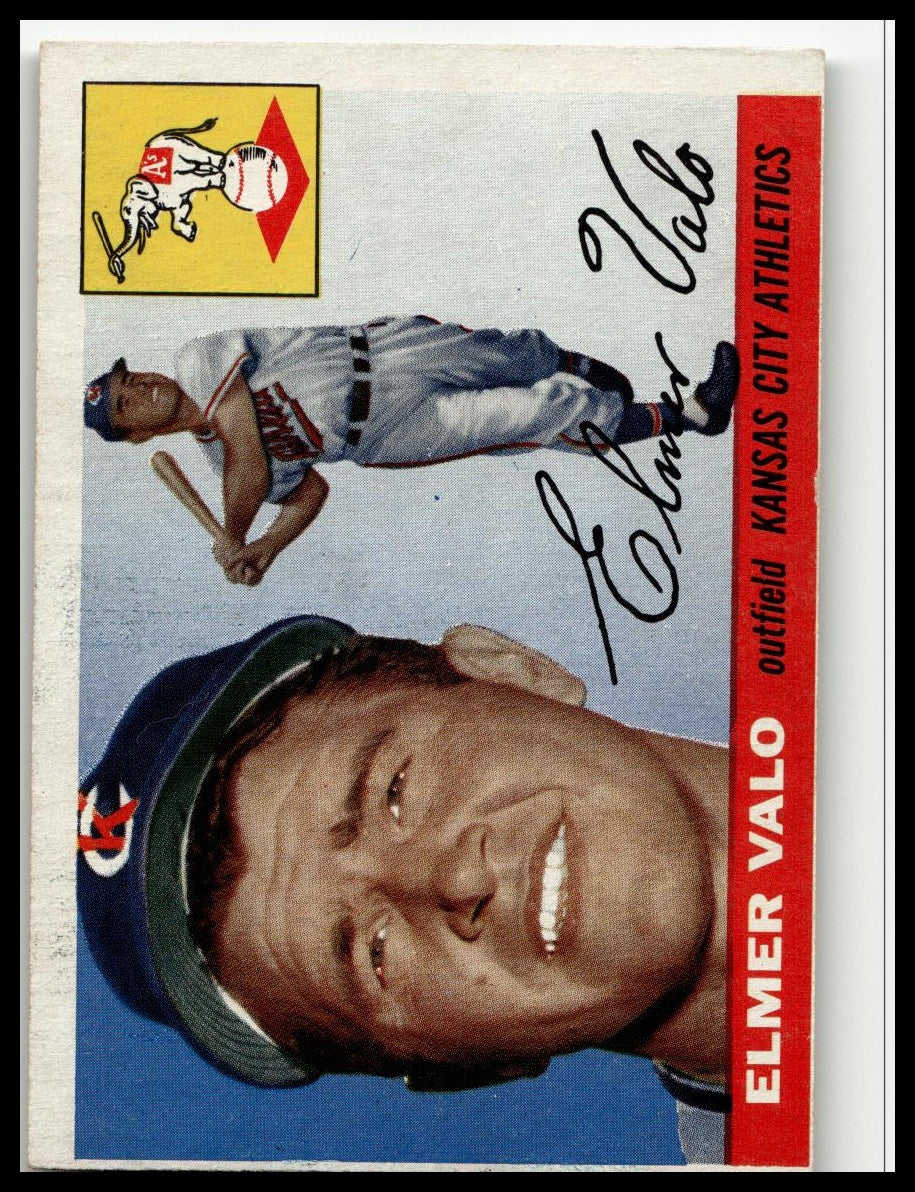 1955 Topps #145 Elmer Valo Excellent HOF-10001407