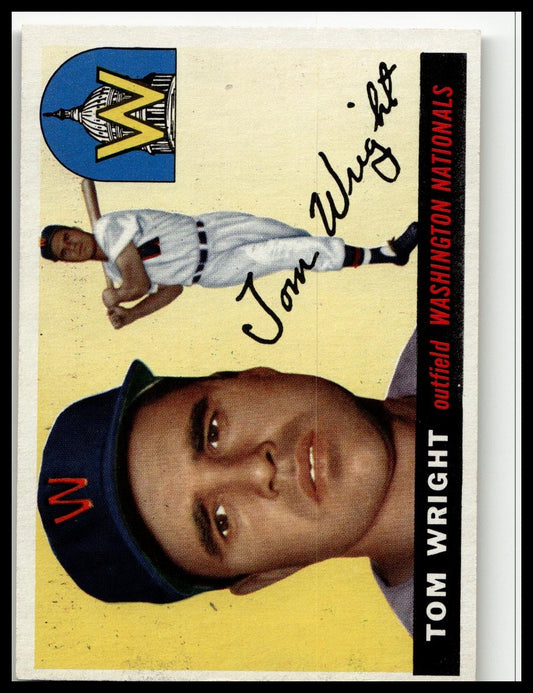 1955 Topps #141 Tom Wright Excellent HOF-10001411