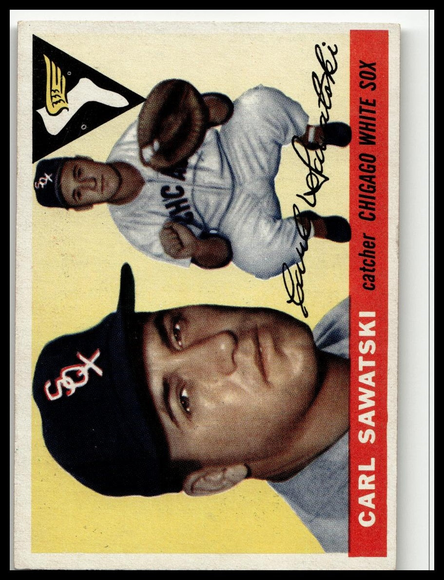 1955 Topps #122 Carl Sawatski Excellent HOF-10001419