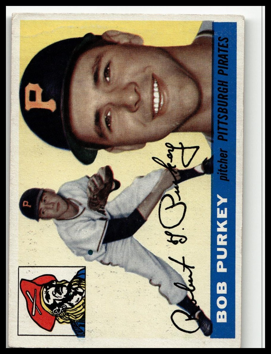 1955 Topps #118 Bob Purkey Excellent HOF-10001425