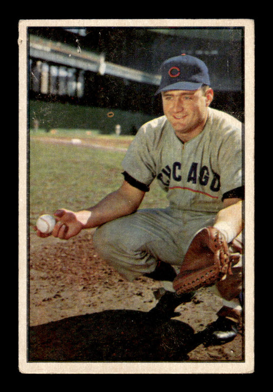 1953 Bowman Color #7 Harry Chiti Very Good HOF-10001491