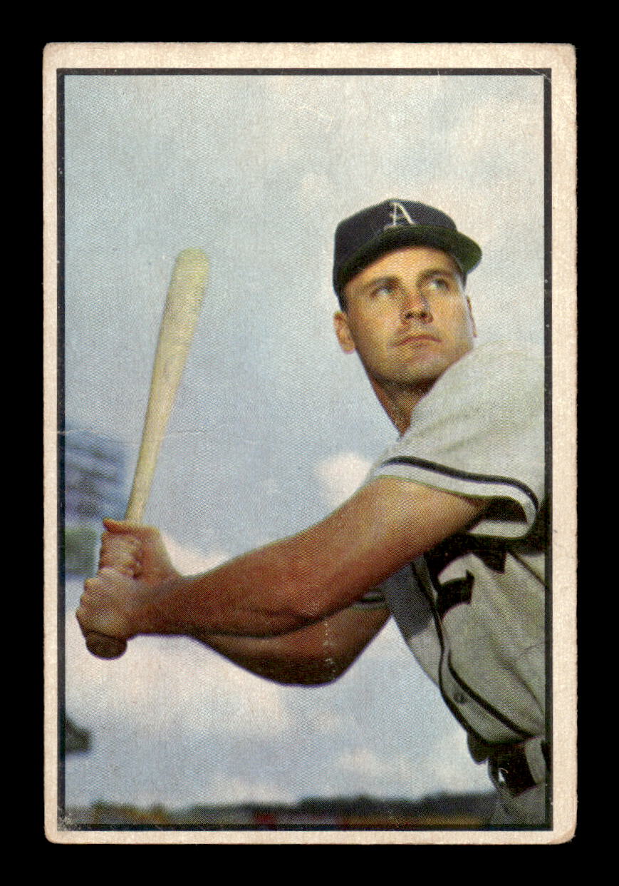 1953 Bowman Color #13 Gus Zernial Very Good HOF-10001493