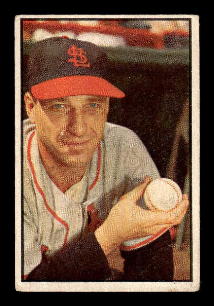 1953 Bowman Color #17 Jerry Staley Very Good HOF-10001497