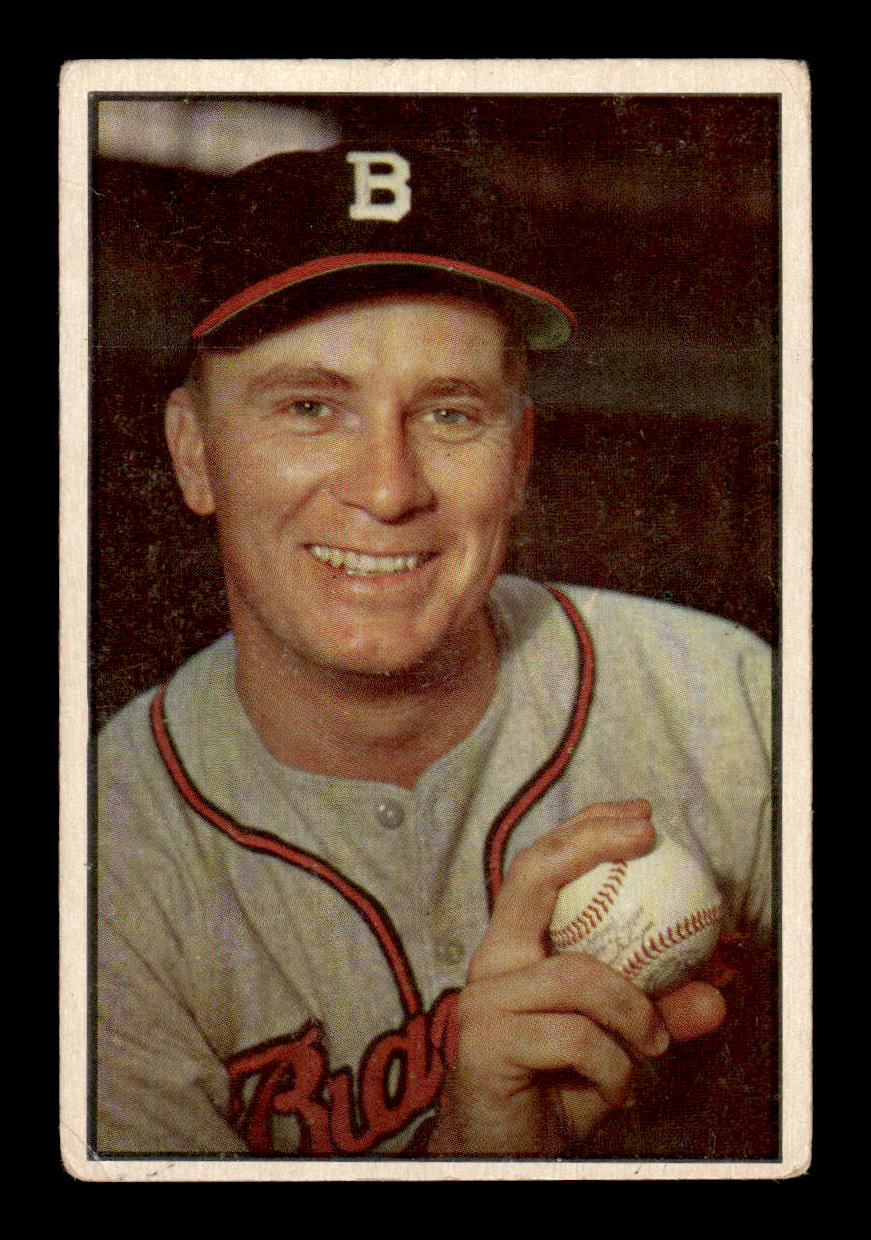 1953 Bowman Color #37 Jim Wilson Very Good HOF-10001510