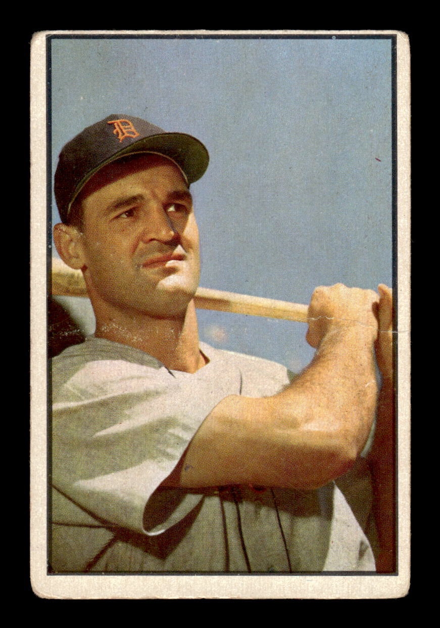 1953 Bowman Color #45 Walt Dropo Very Good HOF-10001516