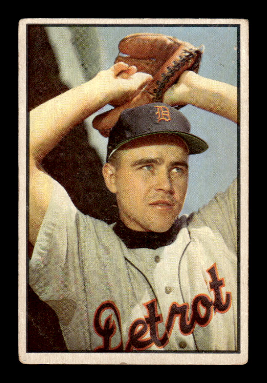 1953 Bowman Color #47 Ned Garver Very Good HOF-10001517