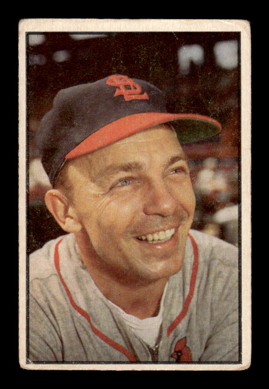 1953 Bowman Color #49 Eddie Stanky Very Good HOF-10001519