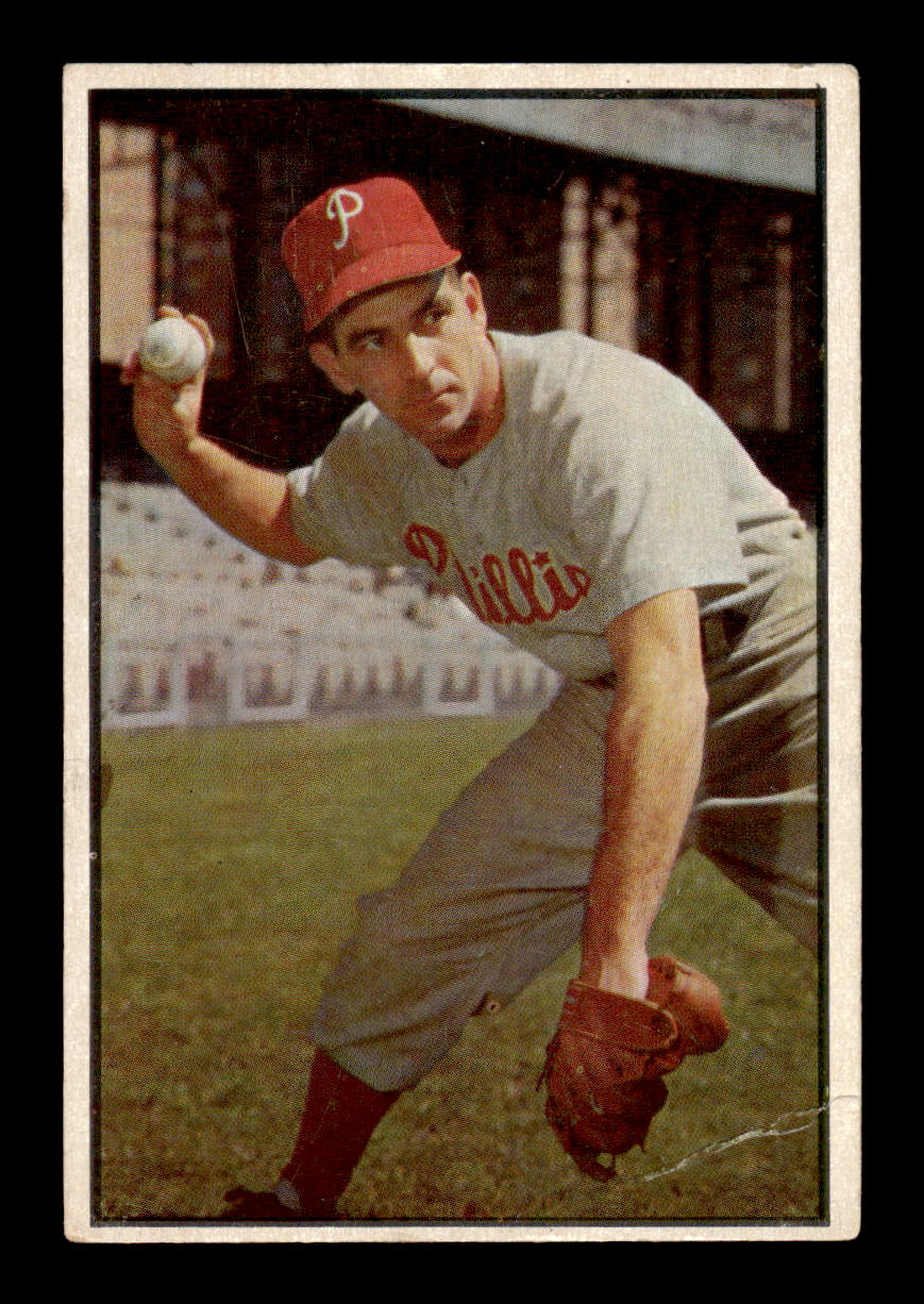 1953 Bowman Color #60 Granny Hamner Very Good HOF-10001527