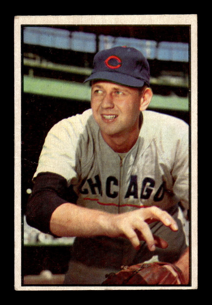 1953 Bowman Color #110 Bob Rush Very Good HOF-10001549