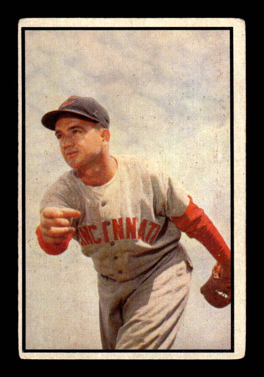 1953 Bowman Color #138 Bubba Church Very Good HOF-10001563