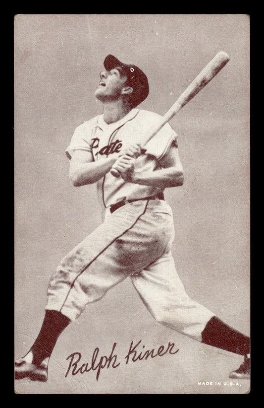 1947-66 Exhibits (W461) #NNO Ralph Kiner Very Good HOF-10001581