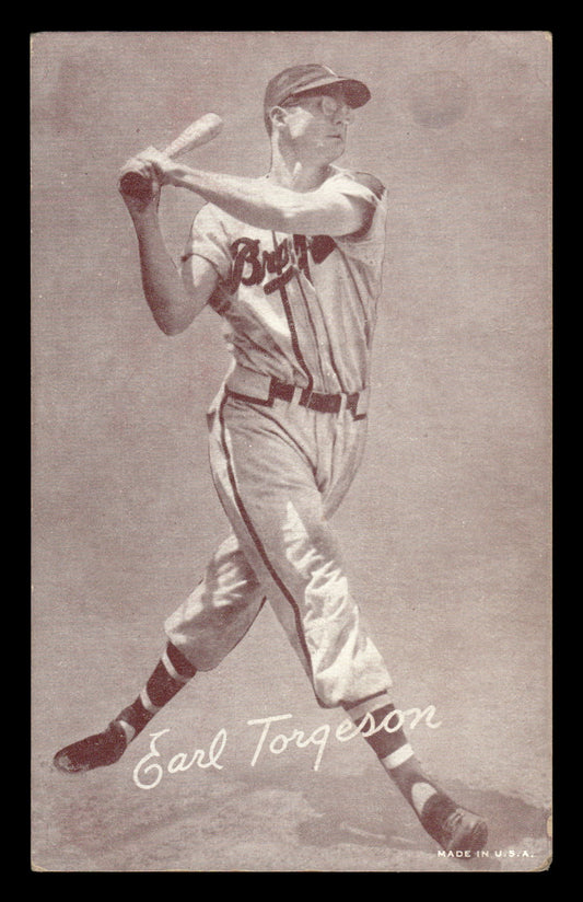 1947-66 Exhibits (W461) #NNO Earl Torgeson Very Good HOF-10001584