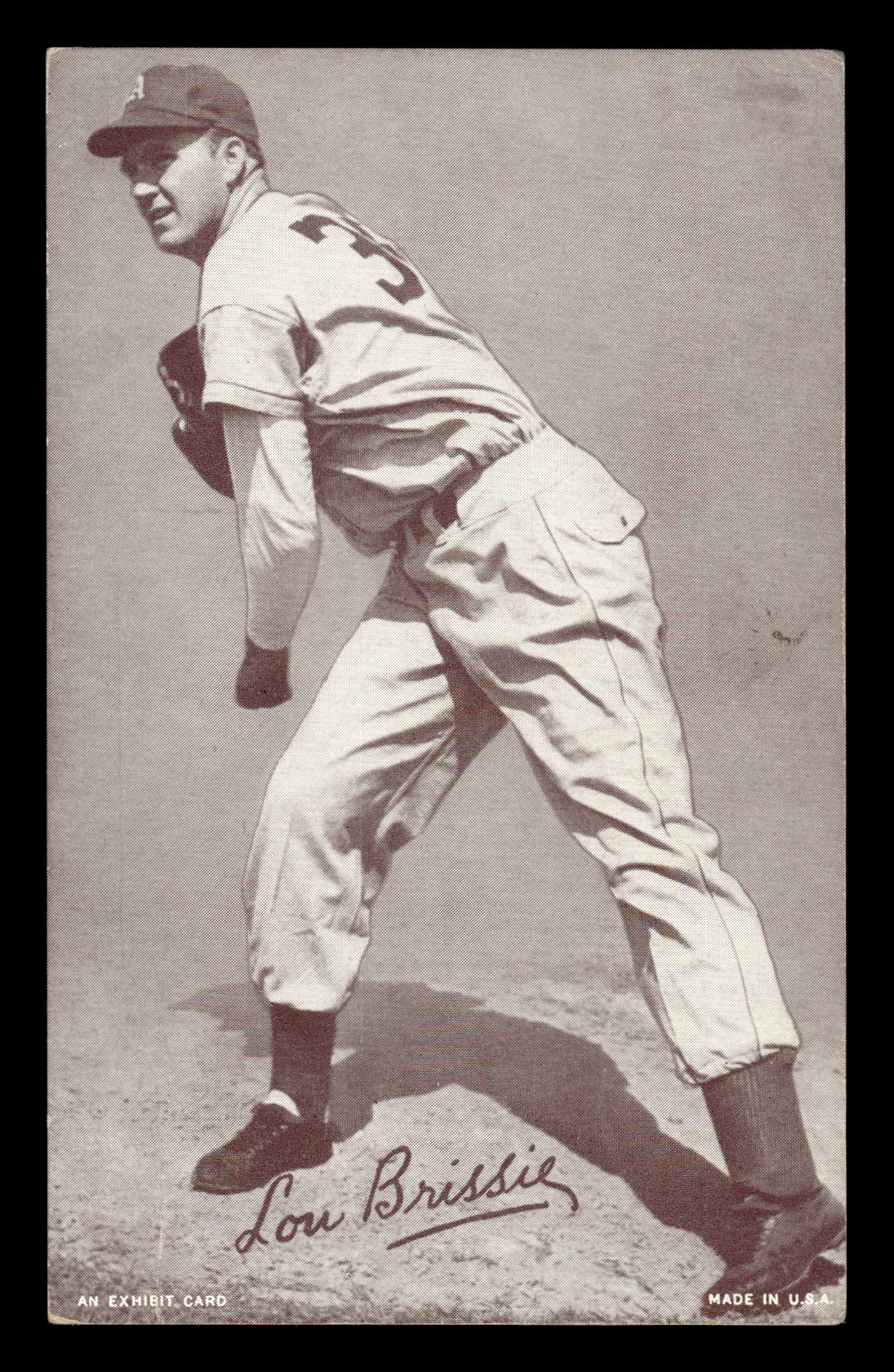 1947-66 Exhibits (W461) #NNO Lou Brissie Very Good HOF-10001588