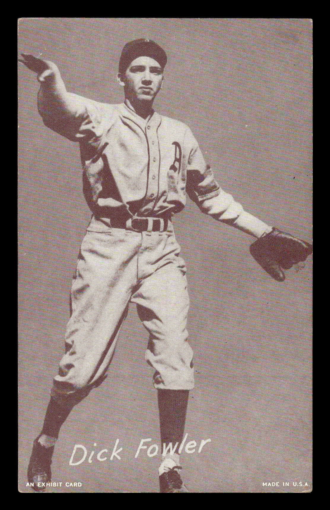 1947-66 Exhibits (W461) #NNO Dick Fowler Very Good HOF-10001590