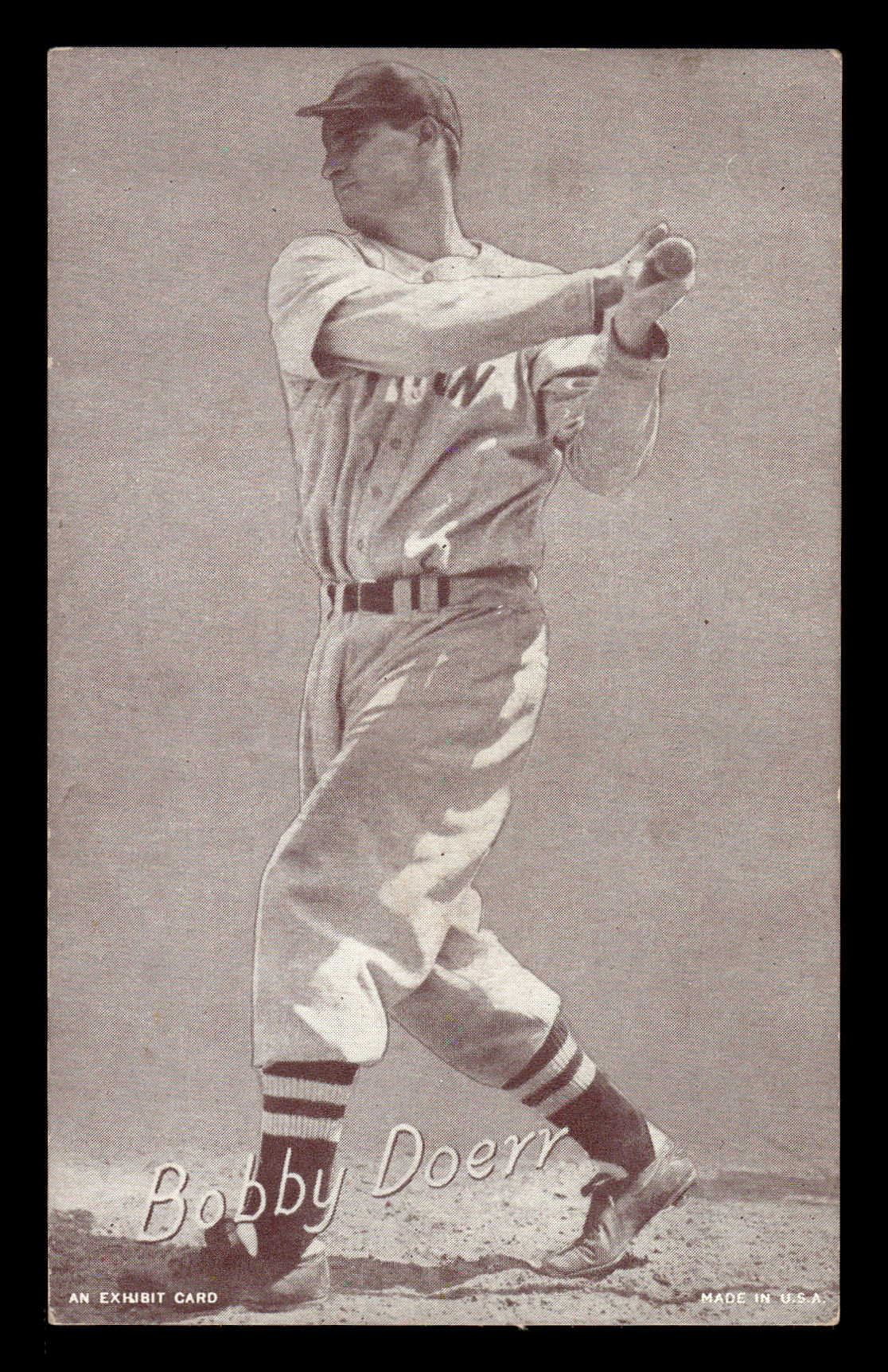 1947-66 Exhibits (W461) #NNO Bobby Doerr Very Good HOF-10001594