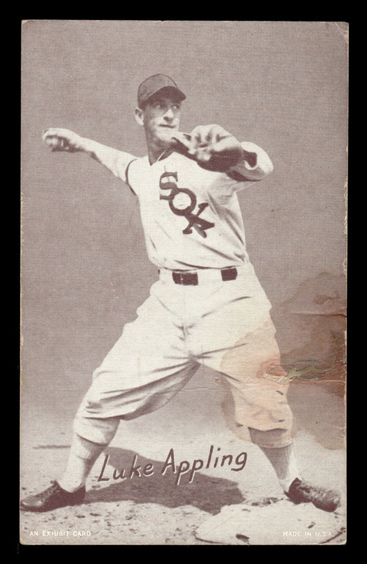 1947-66 Exhibits (W461) #NNO Luke Appling Very Good HOF-10001595