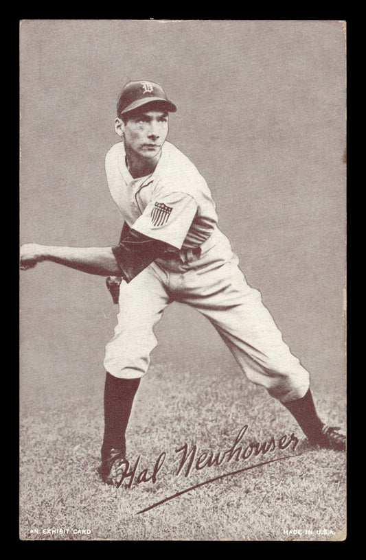 1947-66 Exhibits (W461) #NNO Hal Newhouser Very Good HOF-10001598
