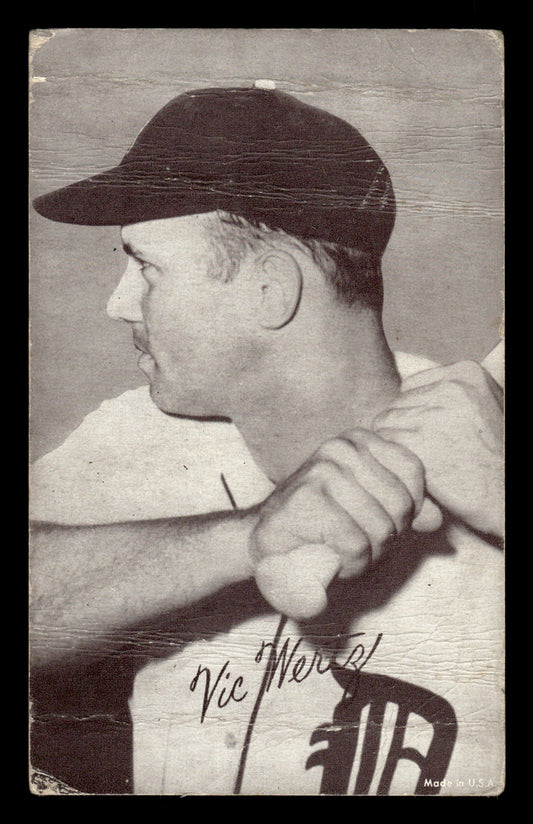1947-66 Exhibits (W461) #NNO Vic Wertz Very Good HOF-10001600