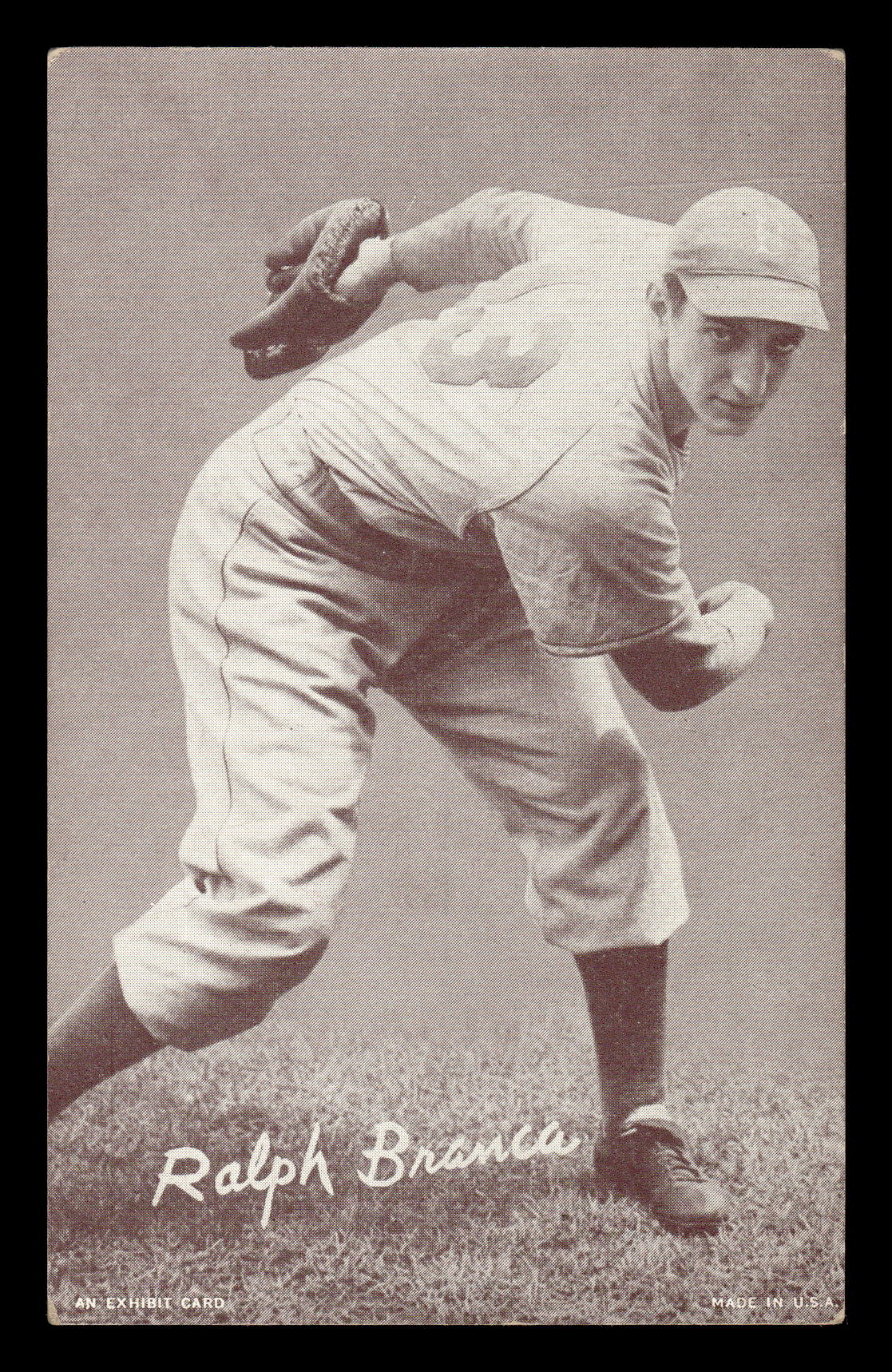 1947-66 Exhibits (W461) #NNO Ralph Branca Very Good HOF-10001601