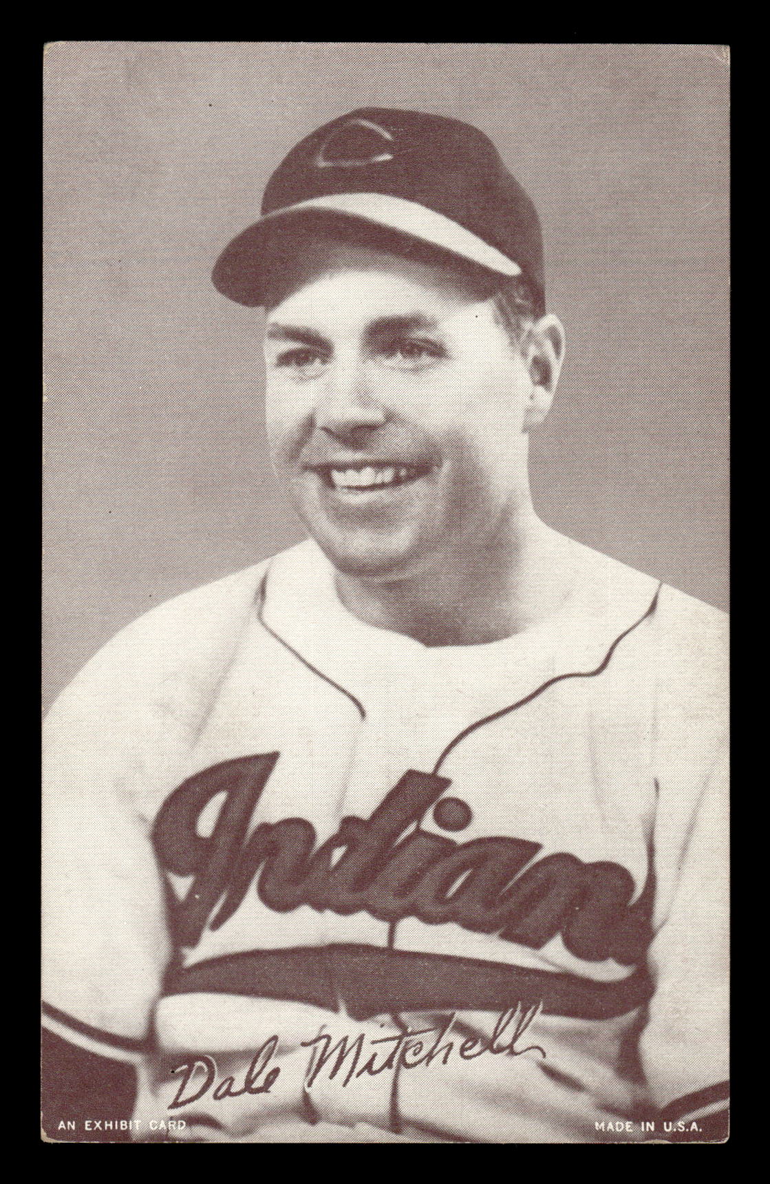 1947-66 Exhibits (W461) #NNO Dale Mitchell Very Good HOF-10001603