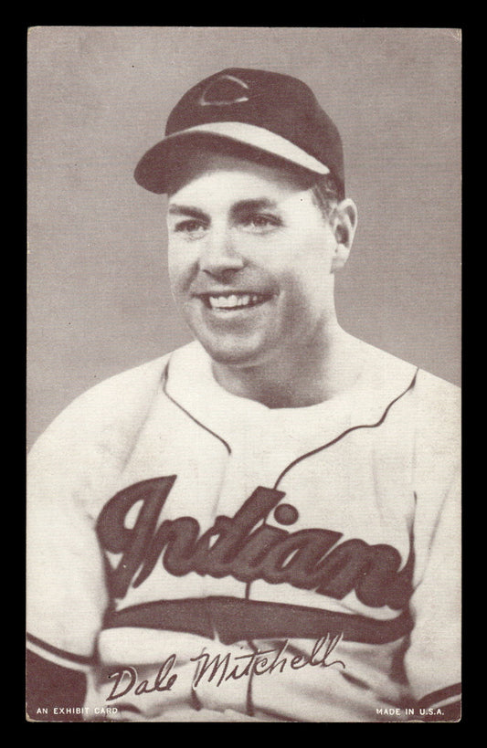 1947-66 Exhibits (W461) #NNO Dale Mitchell Very Good HOF-10001603
