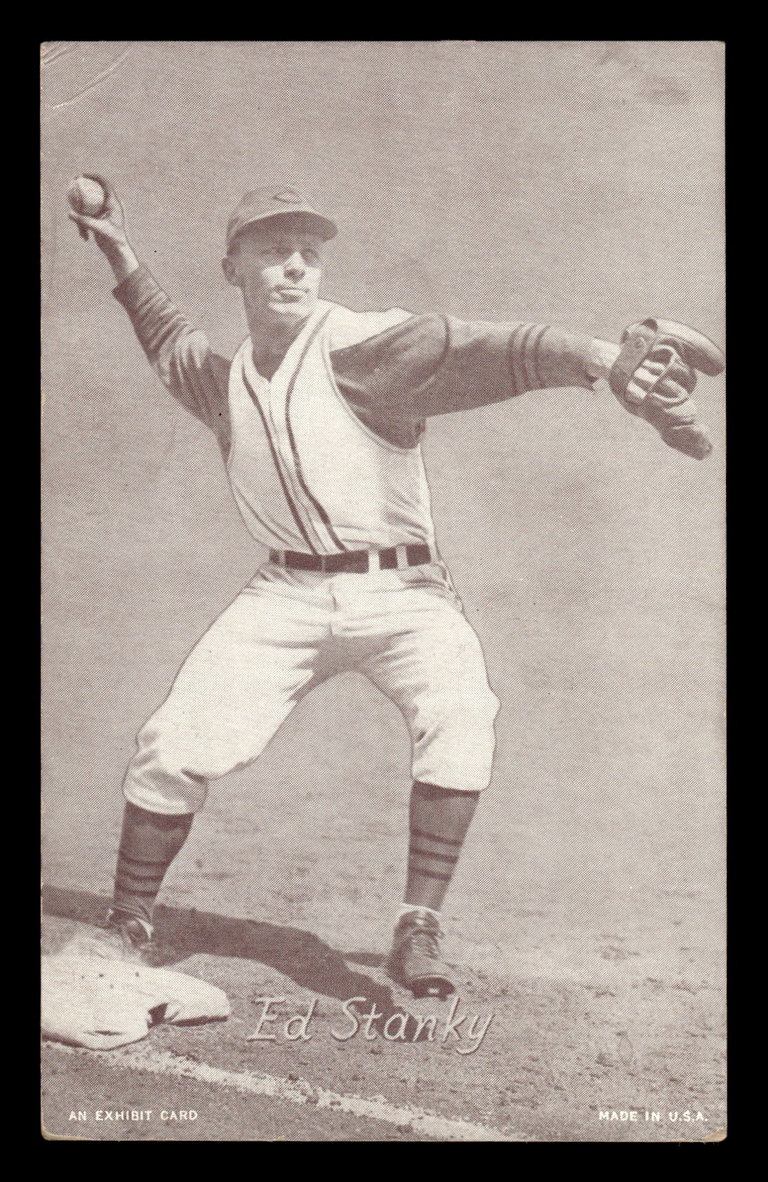 1947-66 Exhibits (W461) #NNO Ed Stanky Very Good HOF-10001605