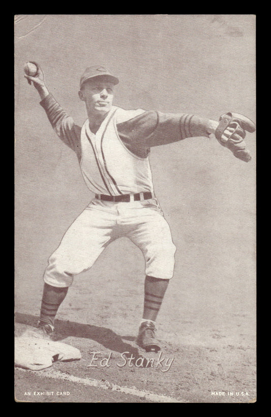 1947-66 Exhibits (W461) #NNO Ed Stanky Very Good HOF-10001605