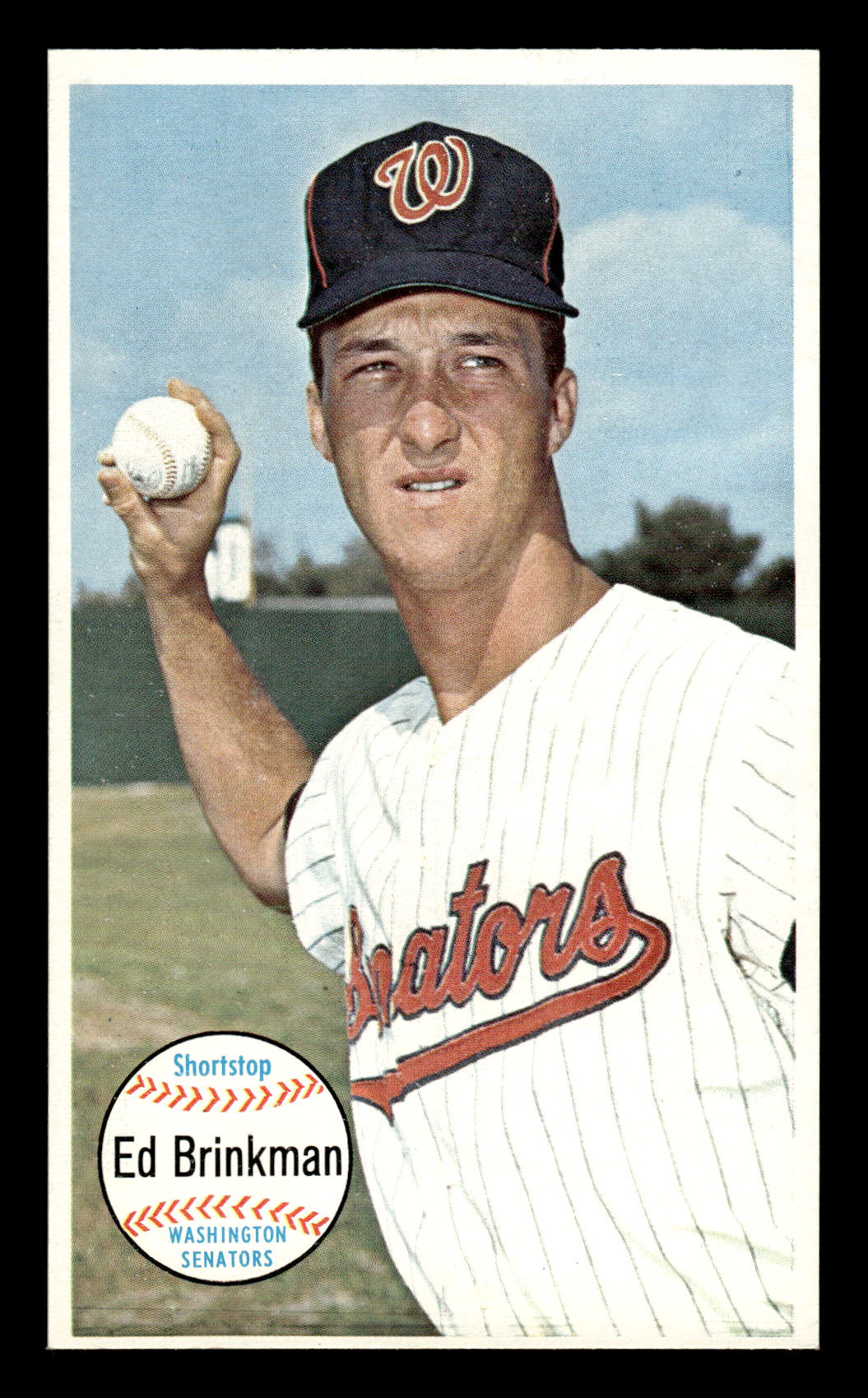 1964 Topps Giants #27 Ed Brinkman Excellent HOF-10001625