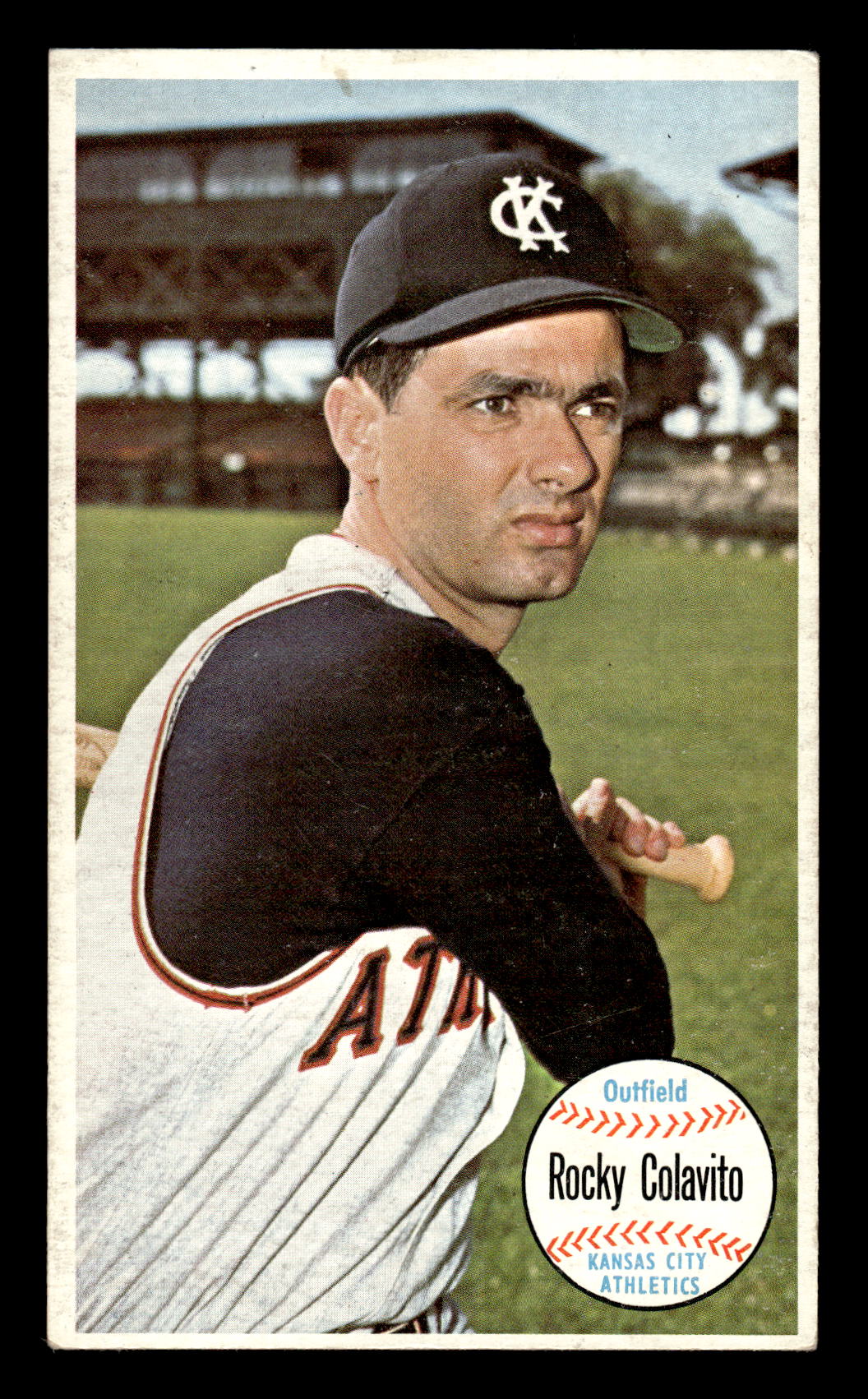 1964 Topps Giants #9 Rocky Colavito Excellent HOF-10001628