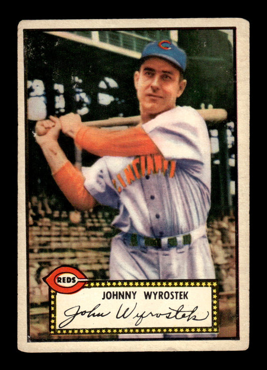 1952 Topps #13 Johnny Wyrostek Very Good HOF-10001647