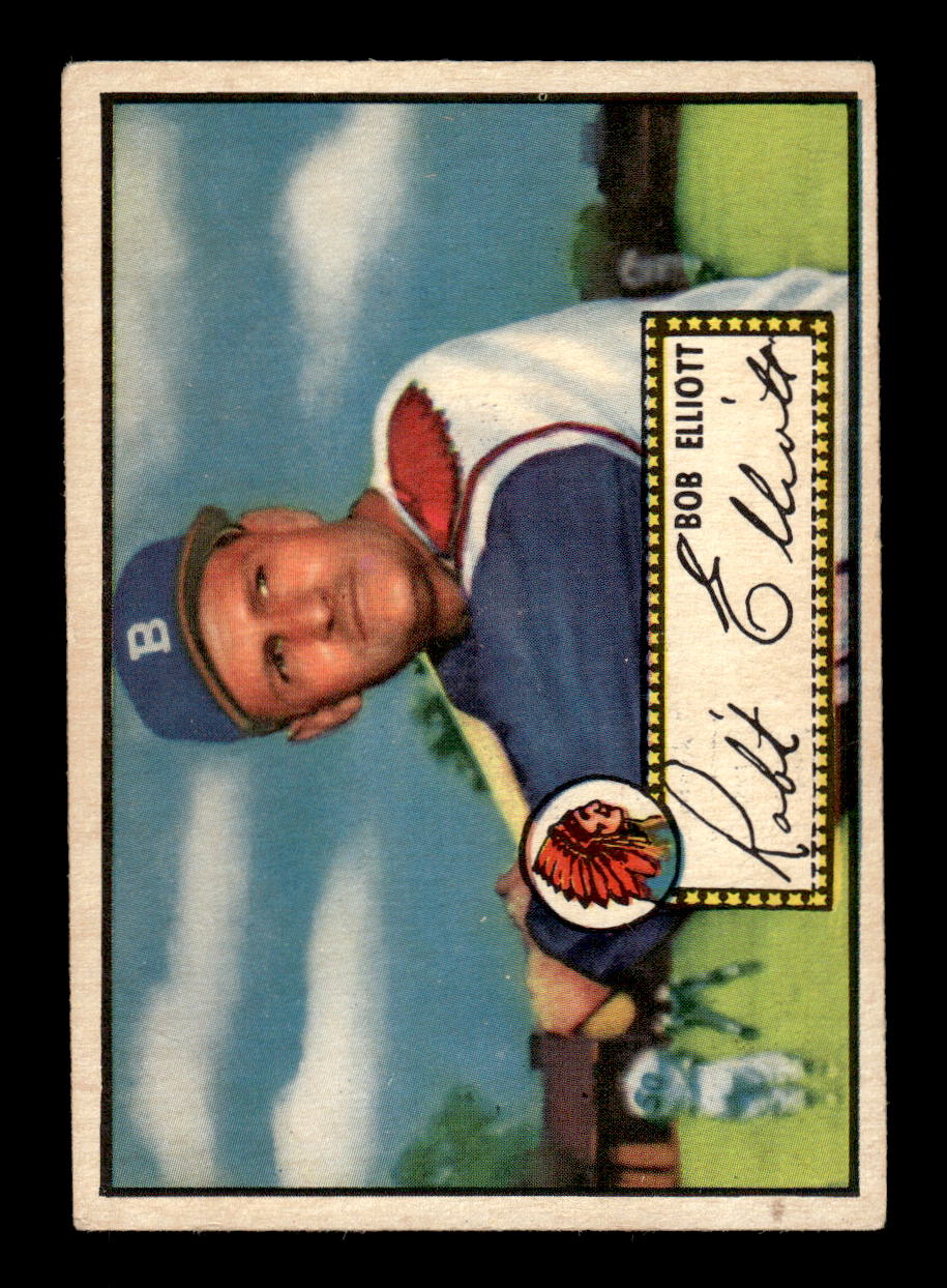 1952 Topps #14 Bob Elliott Very Good HOF-10001648