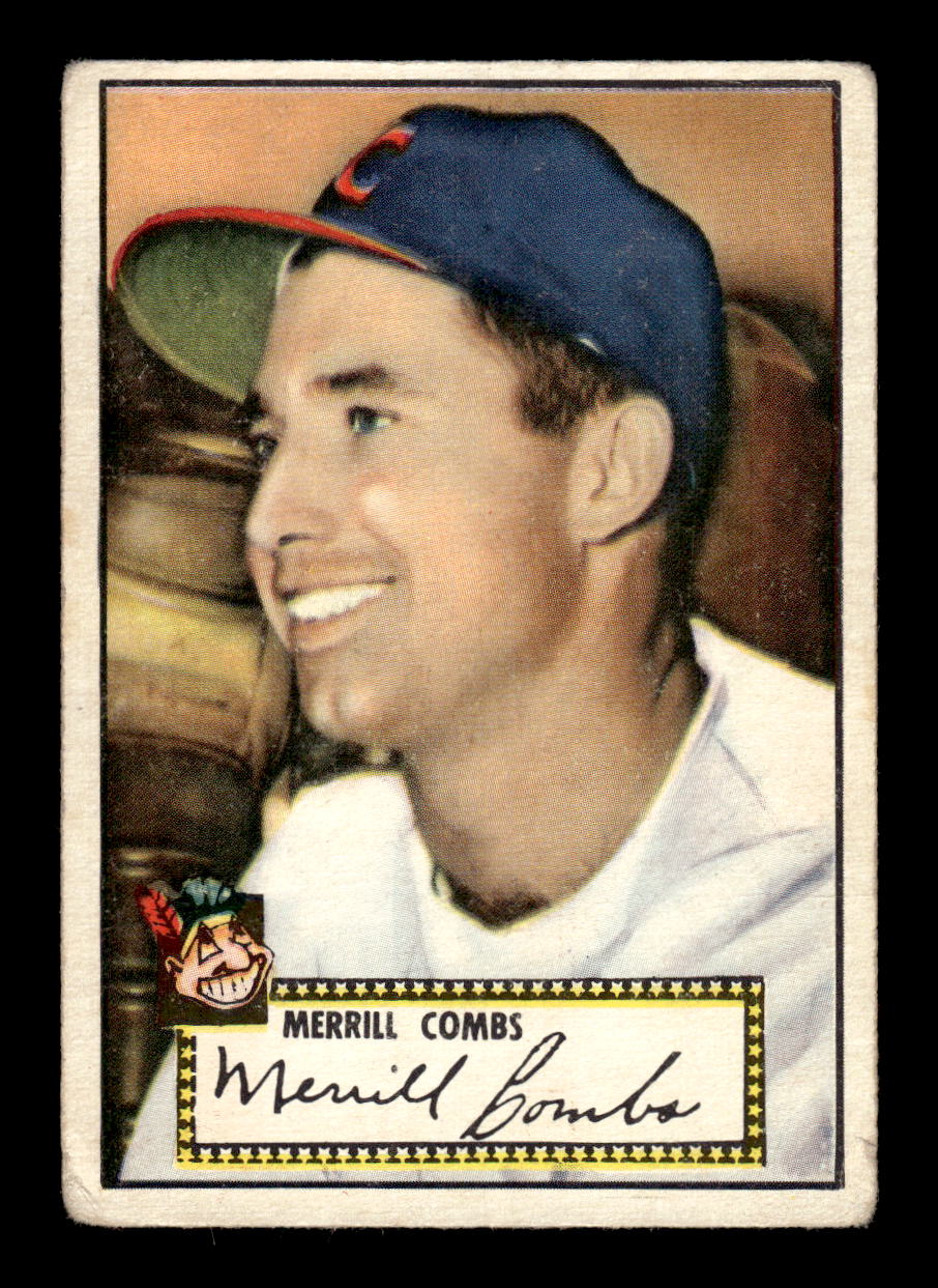 1952 Topps #18 Merrill Combs Very Good HOF-10001652