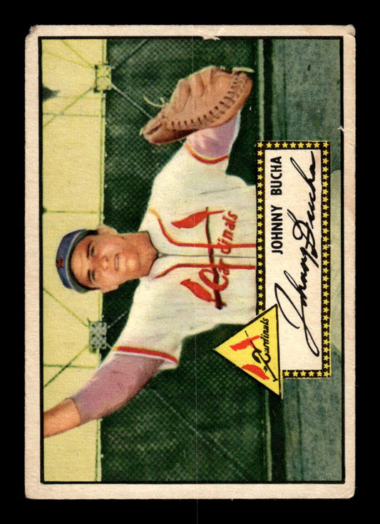 1952 Topps #19 Johnny Bucha Very Good HOF-10001654
