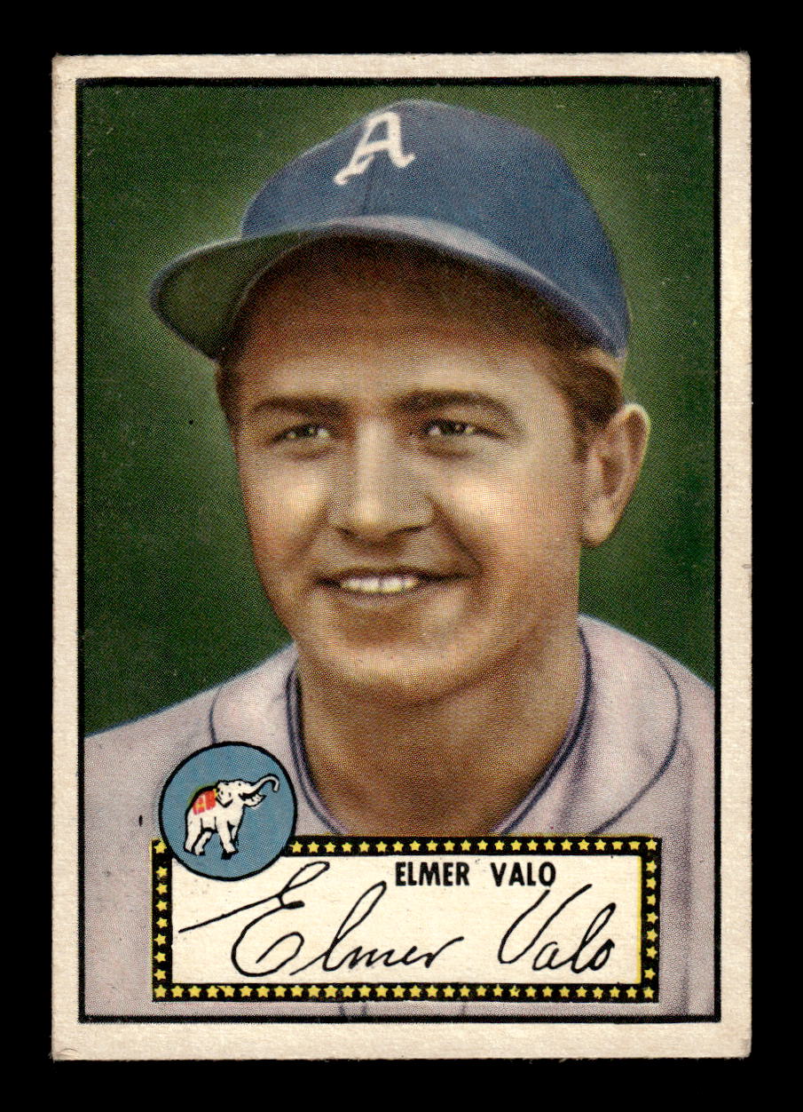 1952 Topps #34 Elmer Valo Very Good HOF-10001671