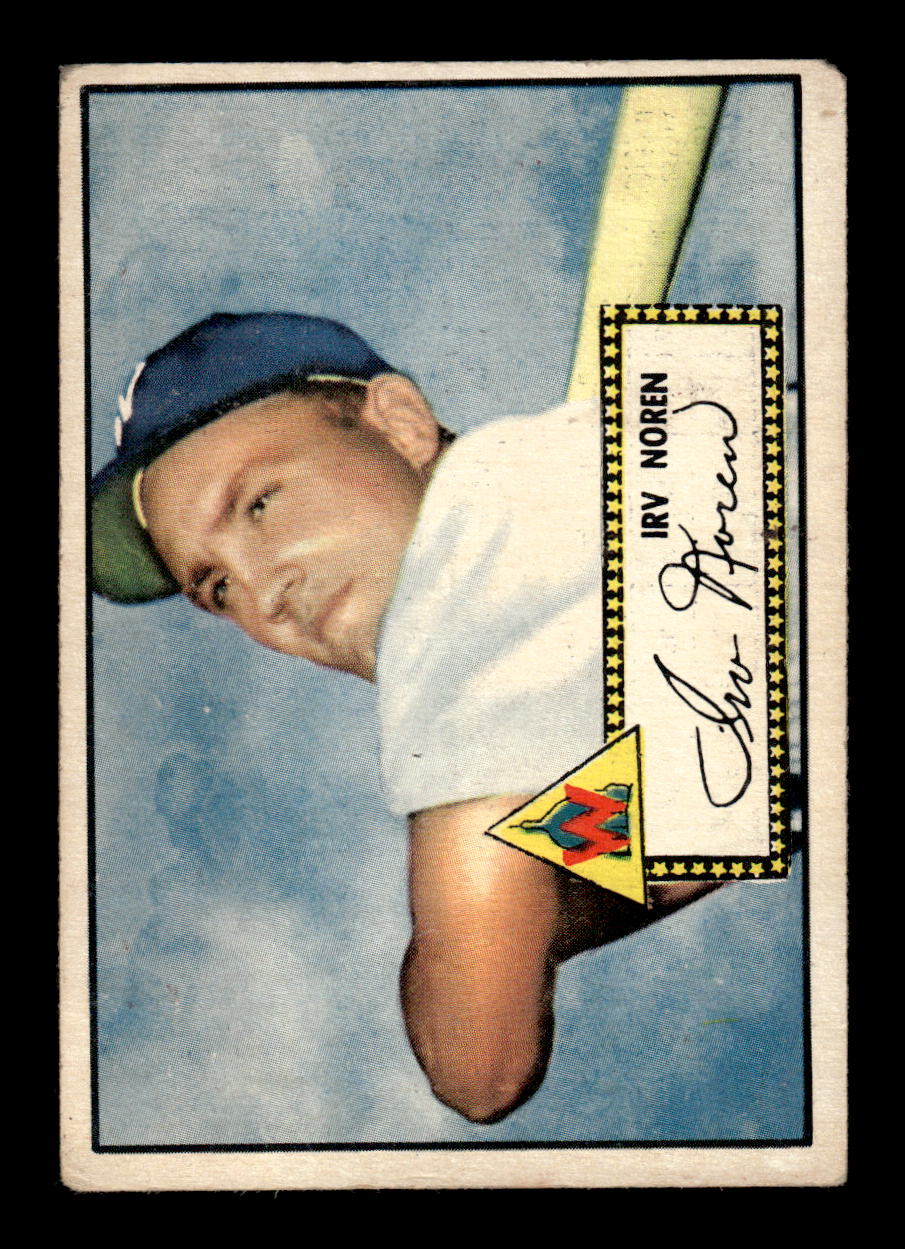 1952 Topps #40 Irv Noren Very Good HOF-10001677