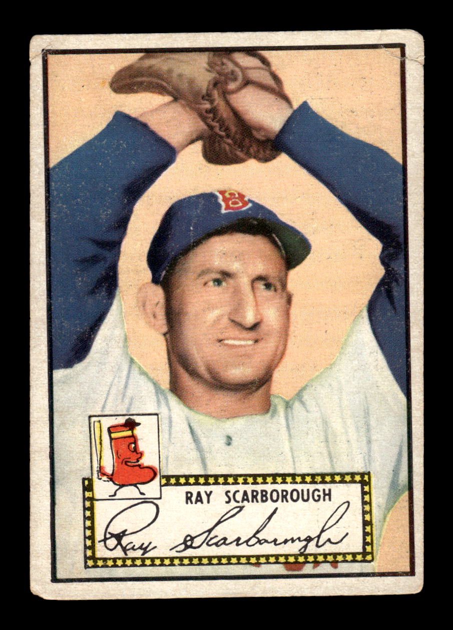 1952 Topps #43 Ray Scarborough Very Good HOF-10001678