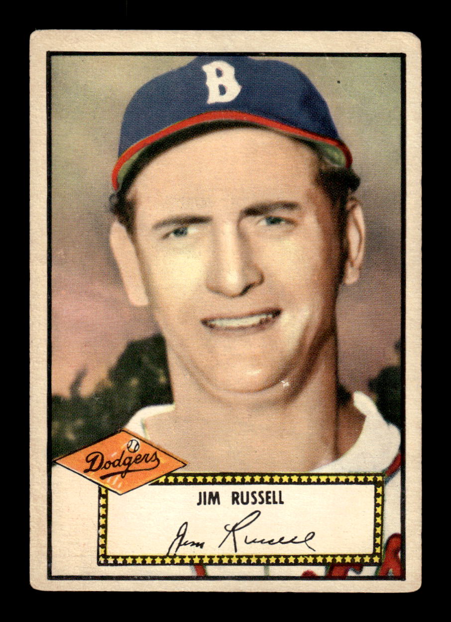 1952 Topps #51 Jim Russell Very Good HOF-10001683