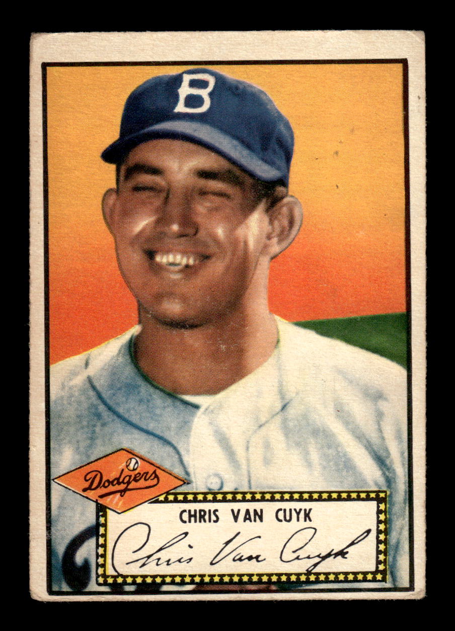 1952 Topps #53 Chris Van Cuyk Very Good HOF-10001684