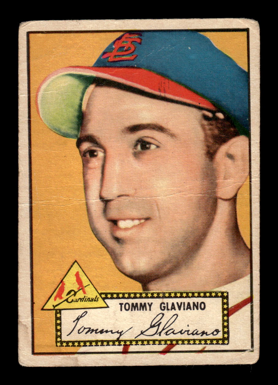 1952 Topps #56 Tommy Glaviano Poor HOF-10001686