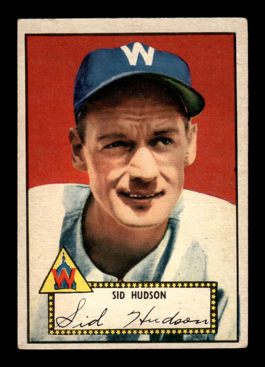 1952 Topps #60 Sid Hudson Excellent HOF-10001690