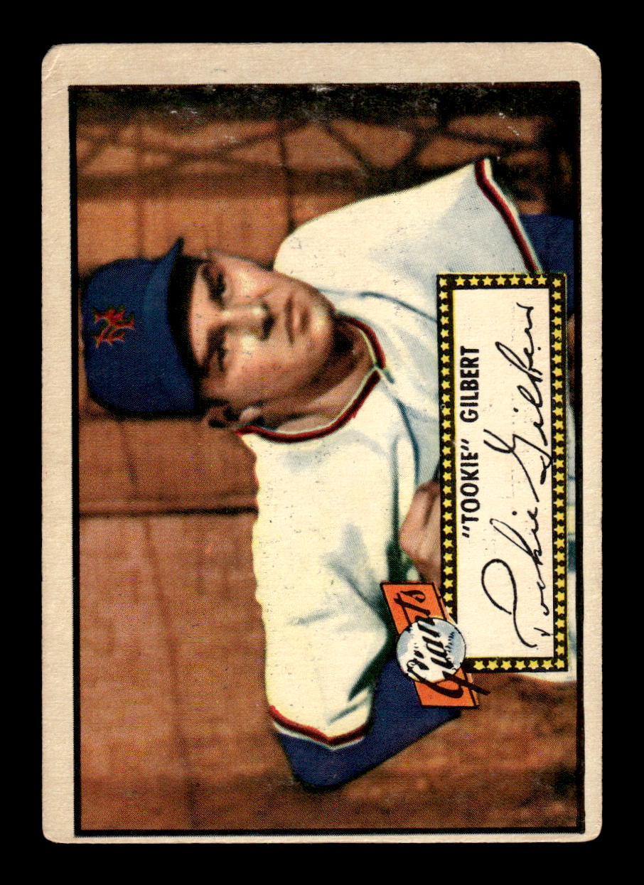 1952 Topps #61 Tookie Gilbert Very Good HOF-10001691