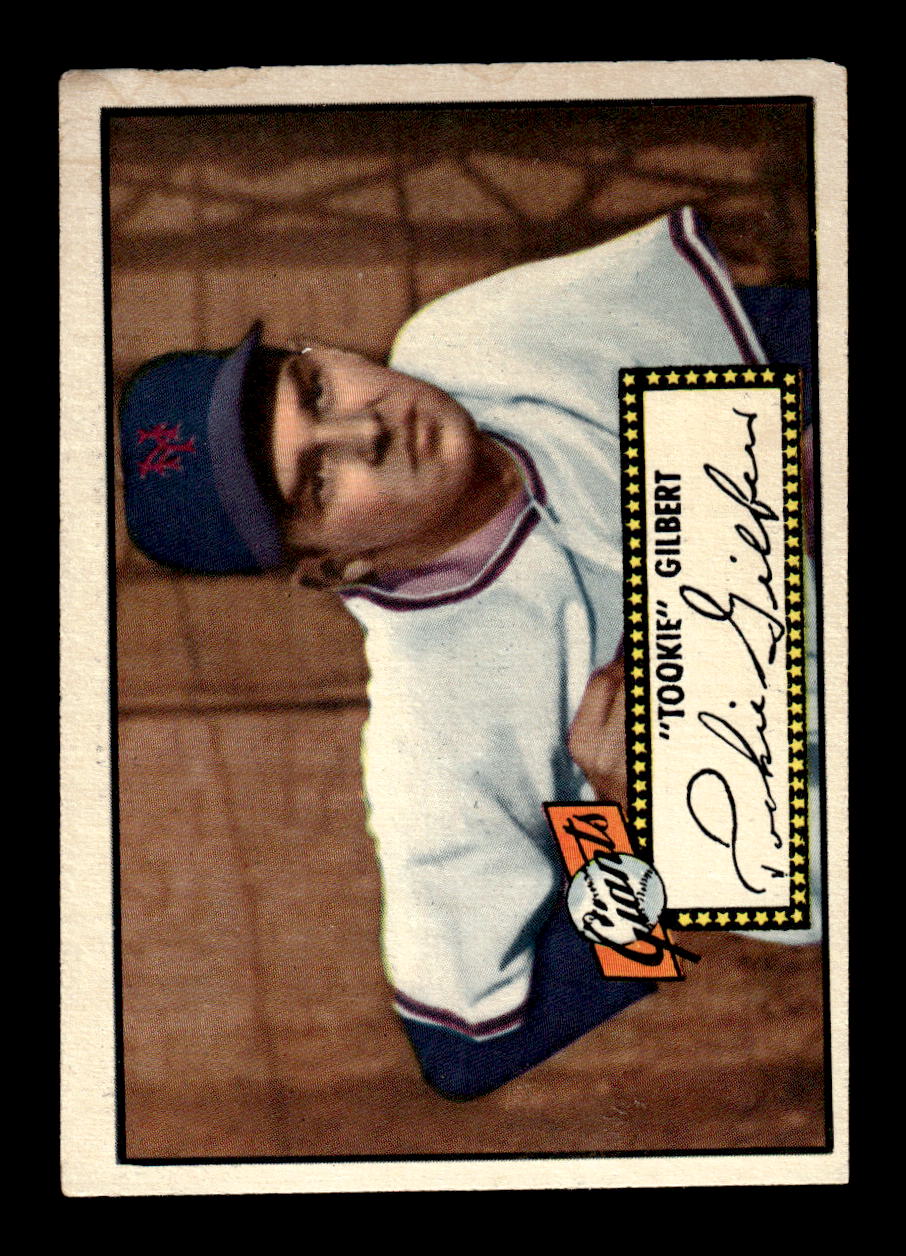1952 Topps #61 Tookie Gilbert Very Good HOF-10001692